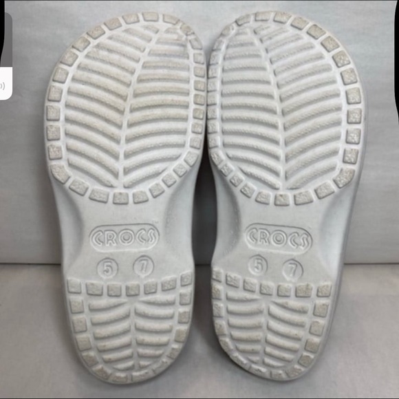 Rare Crocs islander pink leather mens 5 womens 7 unisex - Picture 6 of 7